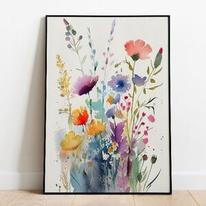 Wildflower Print Unframed